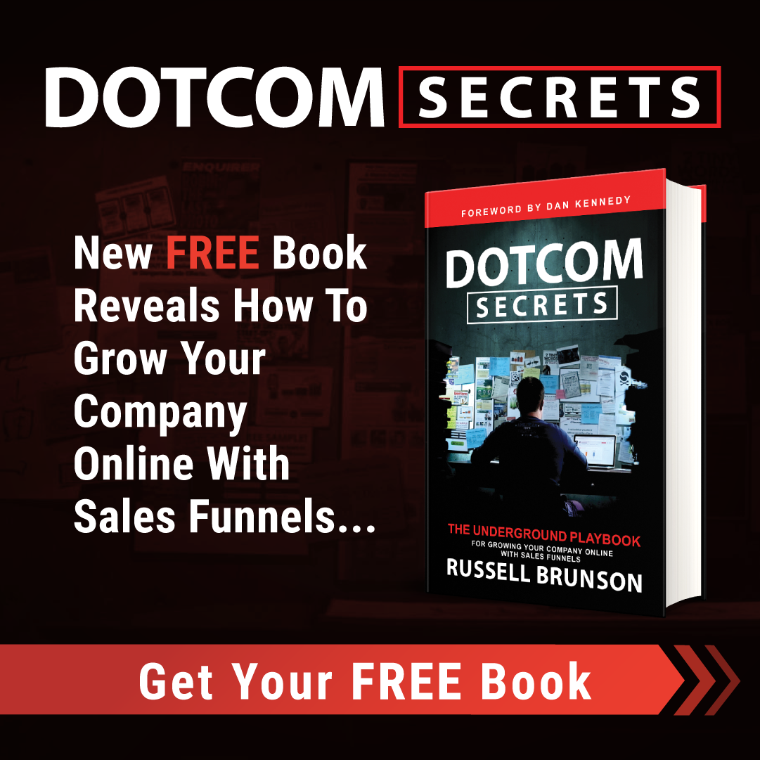 Russell Brunson, Dotcom secrets, free book, sales funnels